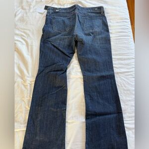 KUT From The Kloth Jeans Womens Size 16 Natalie Bootcut Oxford Denim With Tags